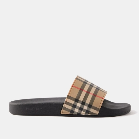 NEW AUTHENTIC MEN'S BURBERRY SANDALS SIZE 10 - Picture 4 of 16